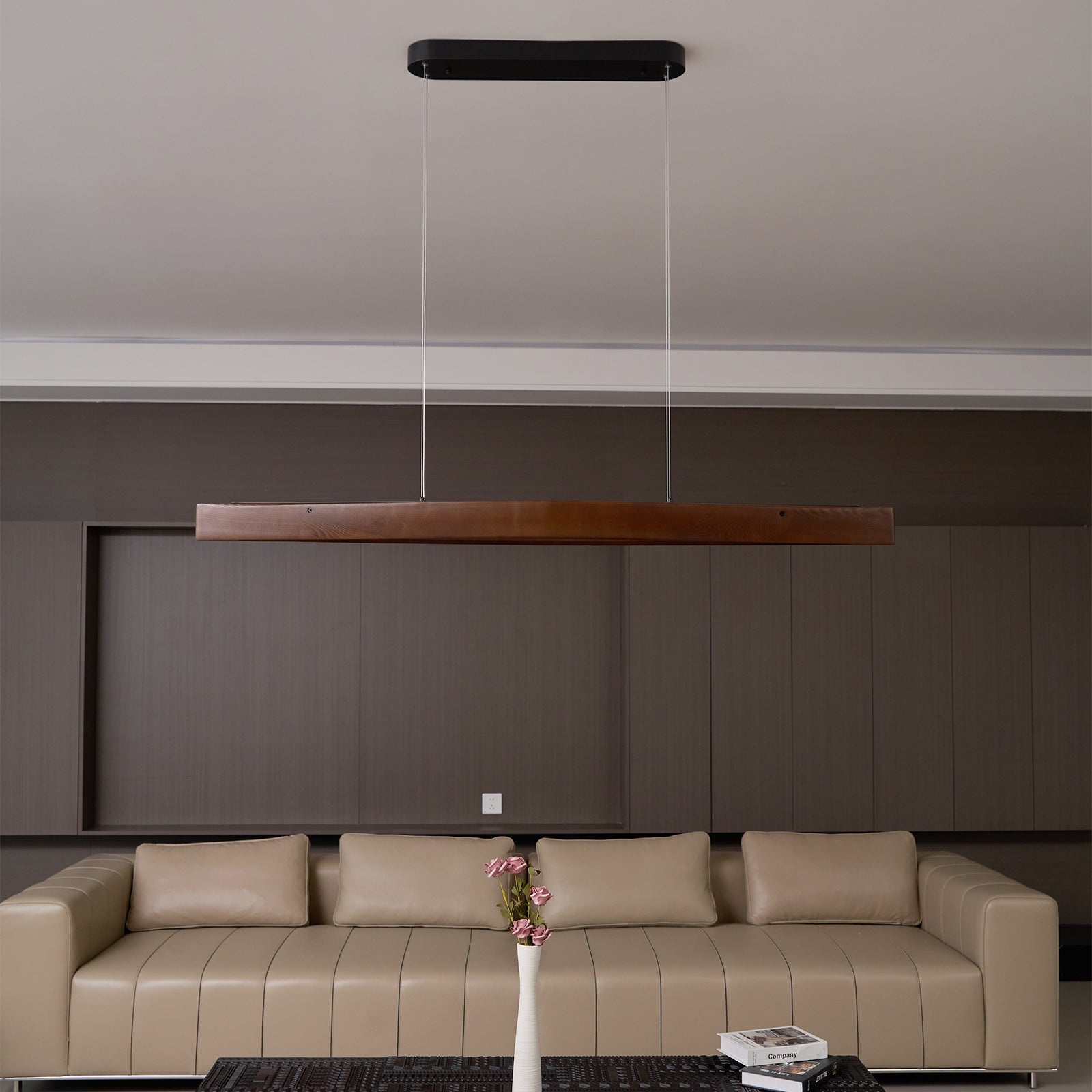 Dirixy Wood Scandinavian Pendant Lamp-Neutral Decor