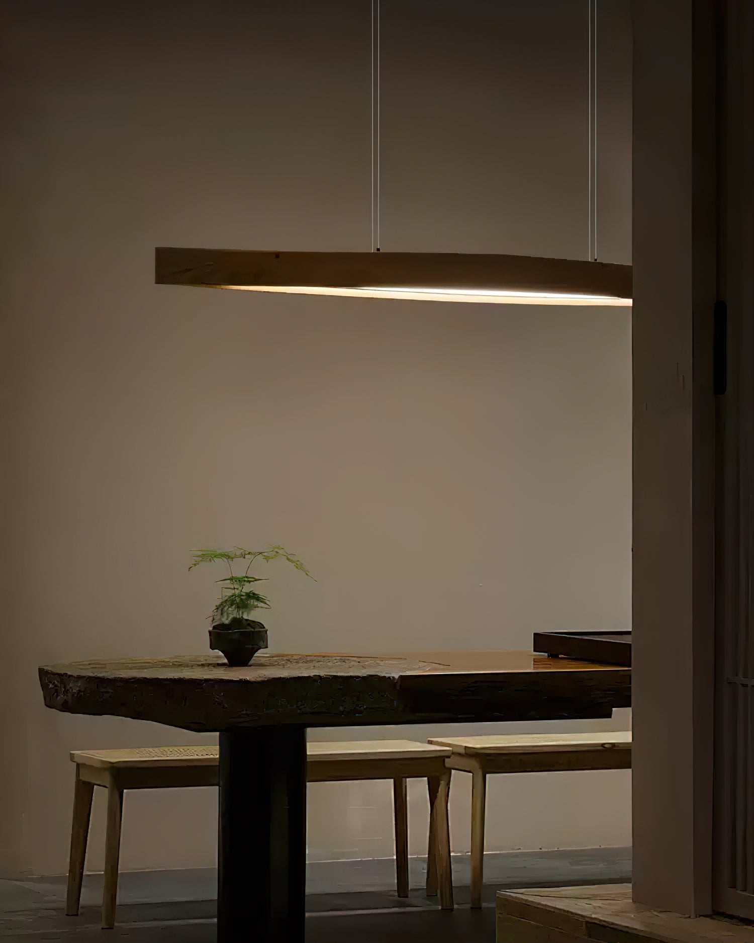 Dirixy Wood Scandinavian Pendant Lamp-Neutral Decor