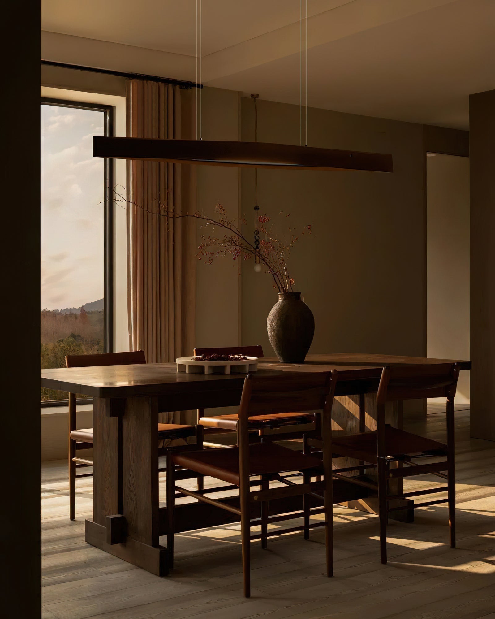 Dirixy Wood Scandinavian Pendant Lamp-Neutral Decor