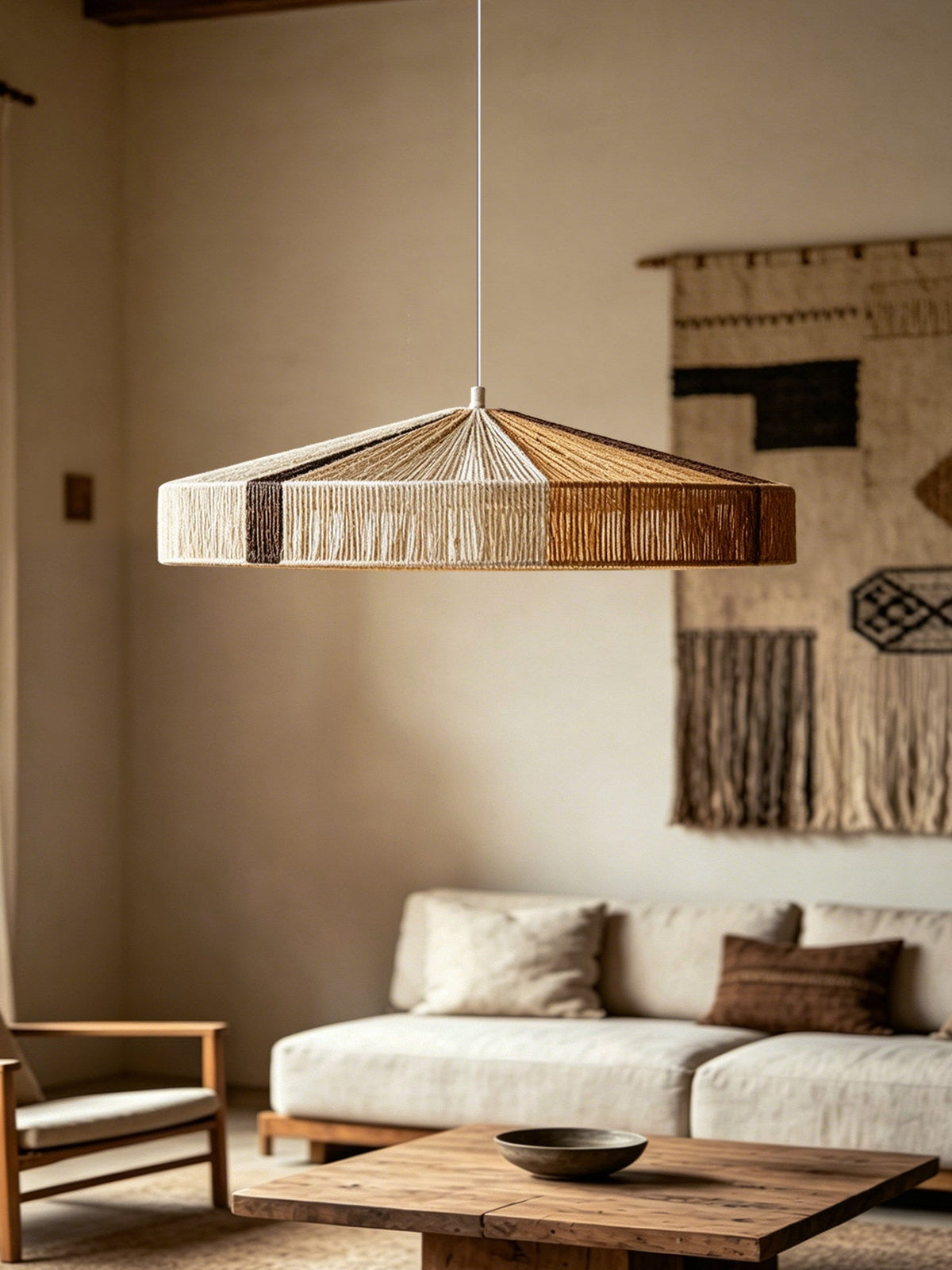 Selwyncrest Woven Rope Pendant Lamp