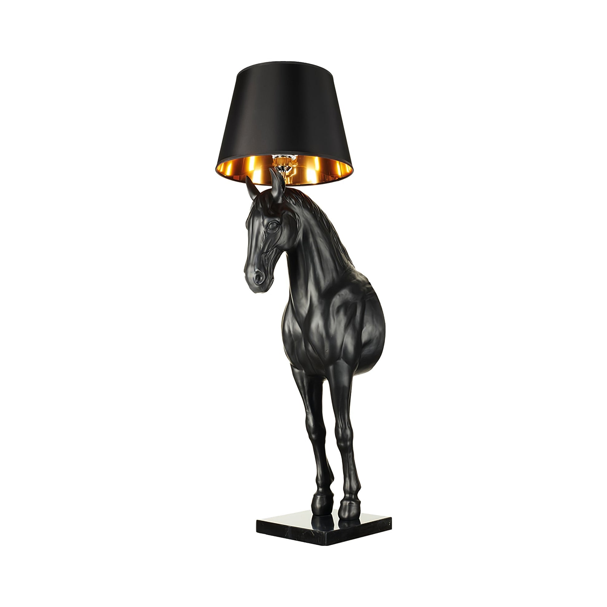Derion Fabric Resin Floor Lamp-Neutral Decor