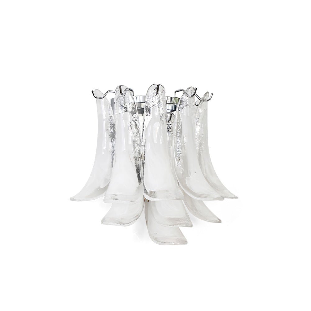 Aurora Wall Lamp Petal Glass Horseshoe Shaped Minimalist-Neutral Decor