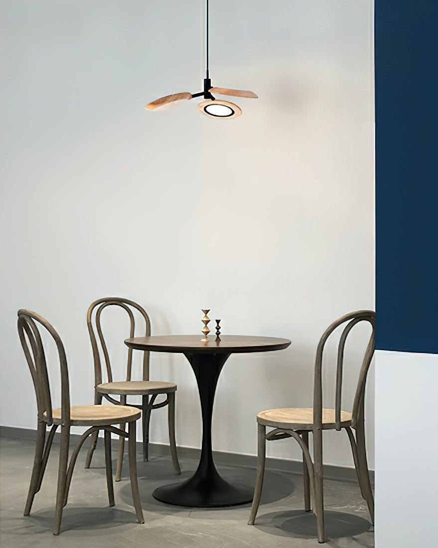 Alnoraris Tiered Wood Pendant Light-Neutral Decor