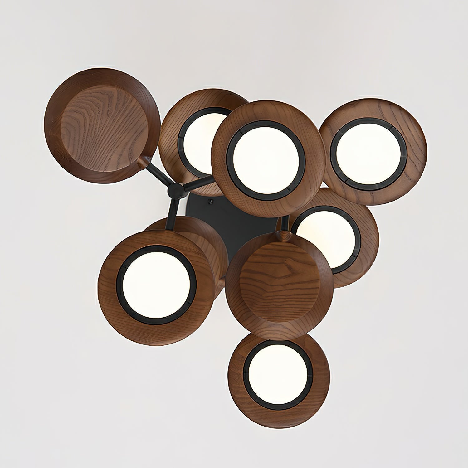 Alnoraris Tiered Wood Pendant Light-Neutral Decor
