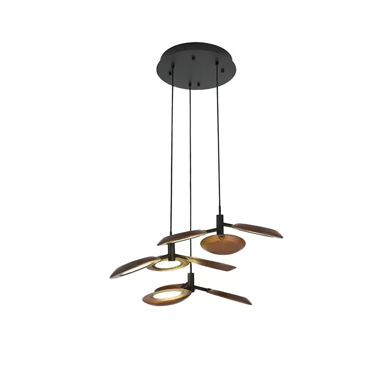 Alnoraris Tiered Wood Pendant Light-Neutral Decor