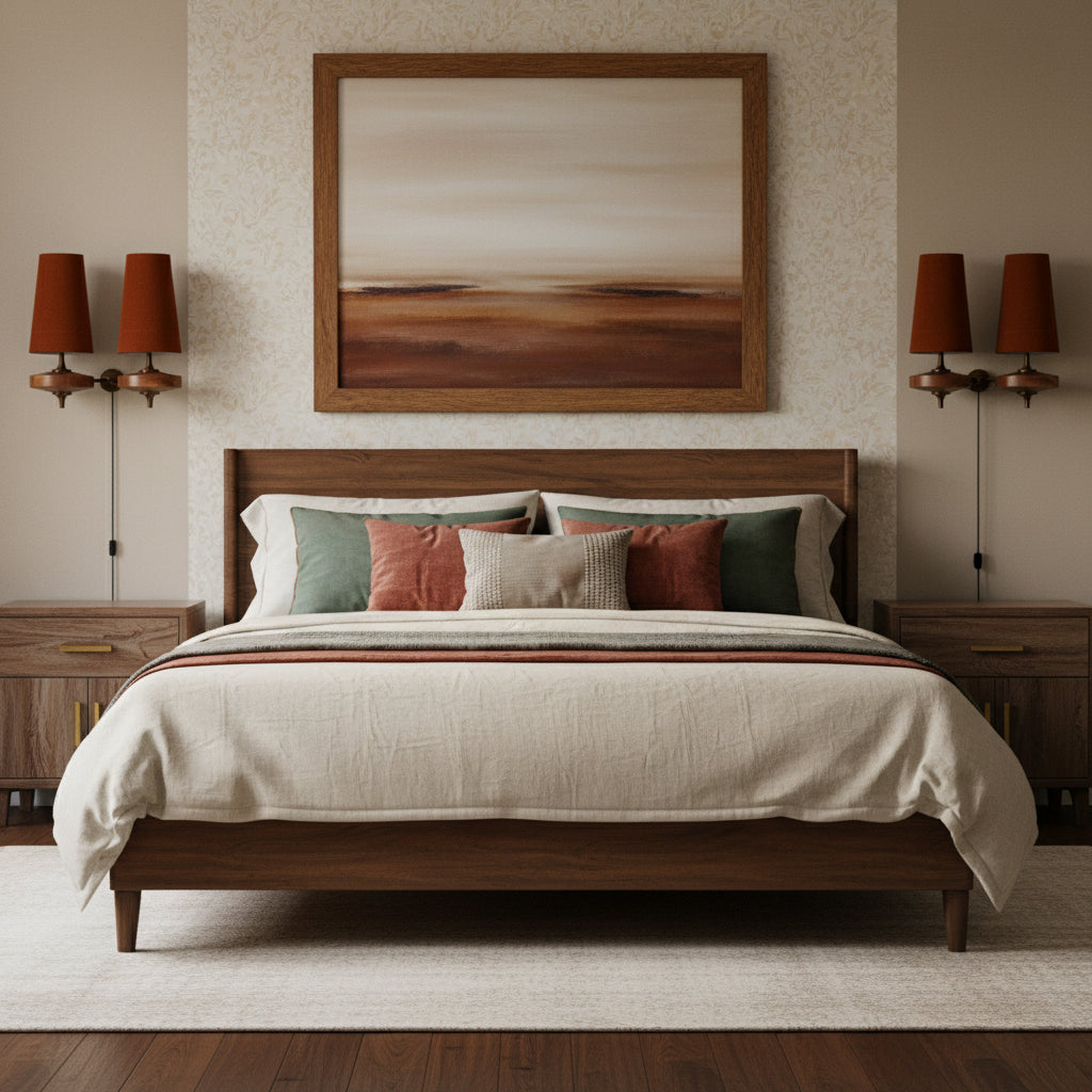 A comparison of the single-head and double-head configurations of the Hour Rho wall lamp.