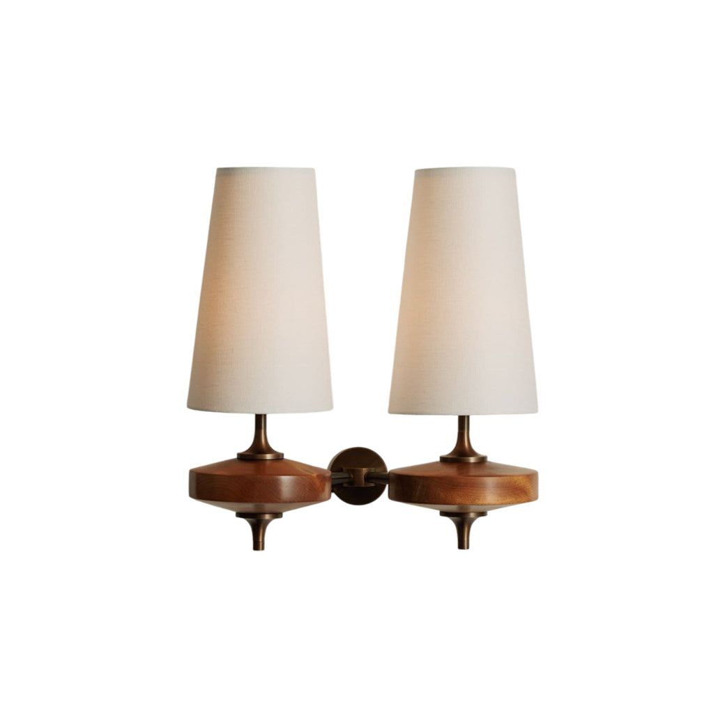 Nydorisra Vintage Antique Brass Wall Lamp-Neutral Decor