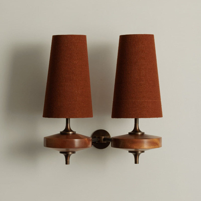 Nydorisra Vintage Antique Brass Wall Lamp-Neutral Decor