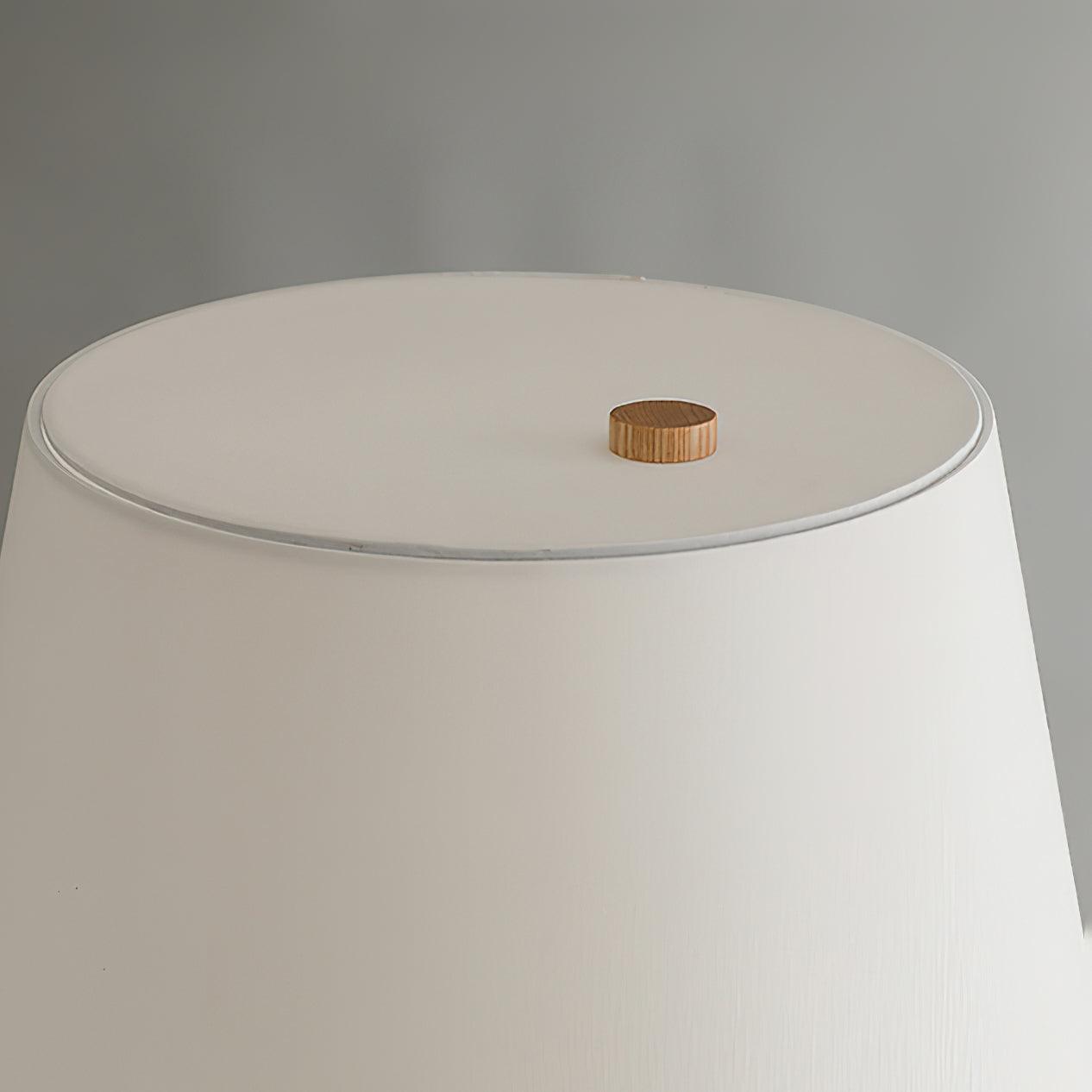 Tempo Vintage Wood Table Lamp-Neutral Decor