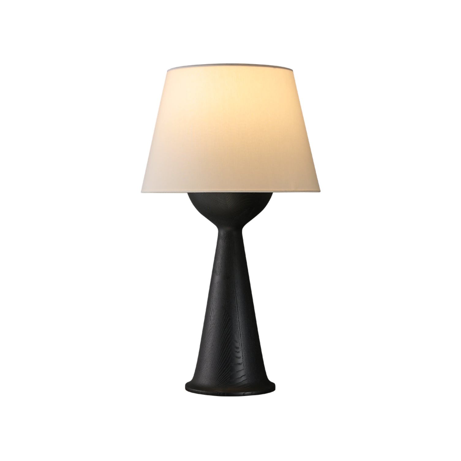 Tempo Vintage Wood Table Lamp-Neutral Decor
