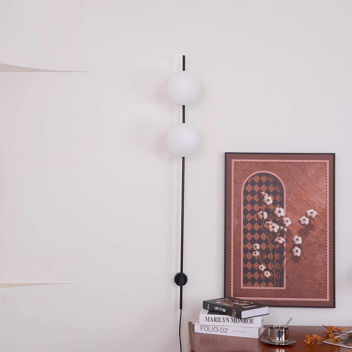 Evshaora Modern Minimalist Glass Wall Light-Neutral Decor