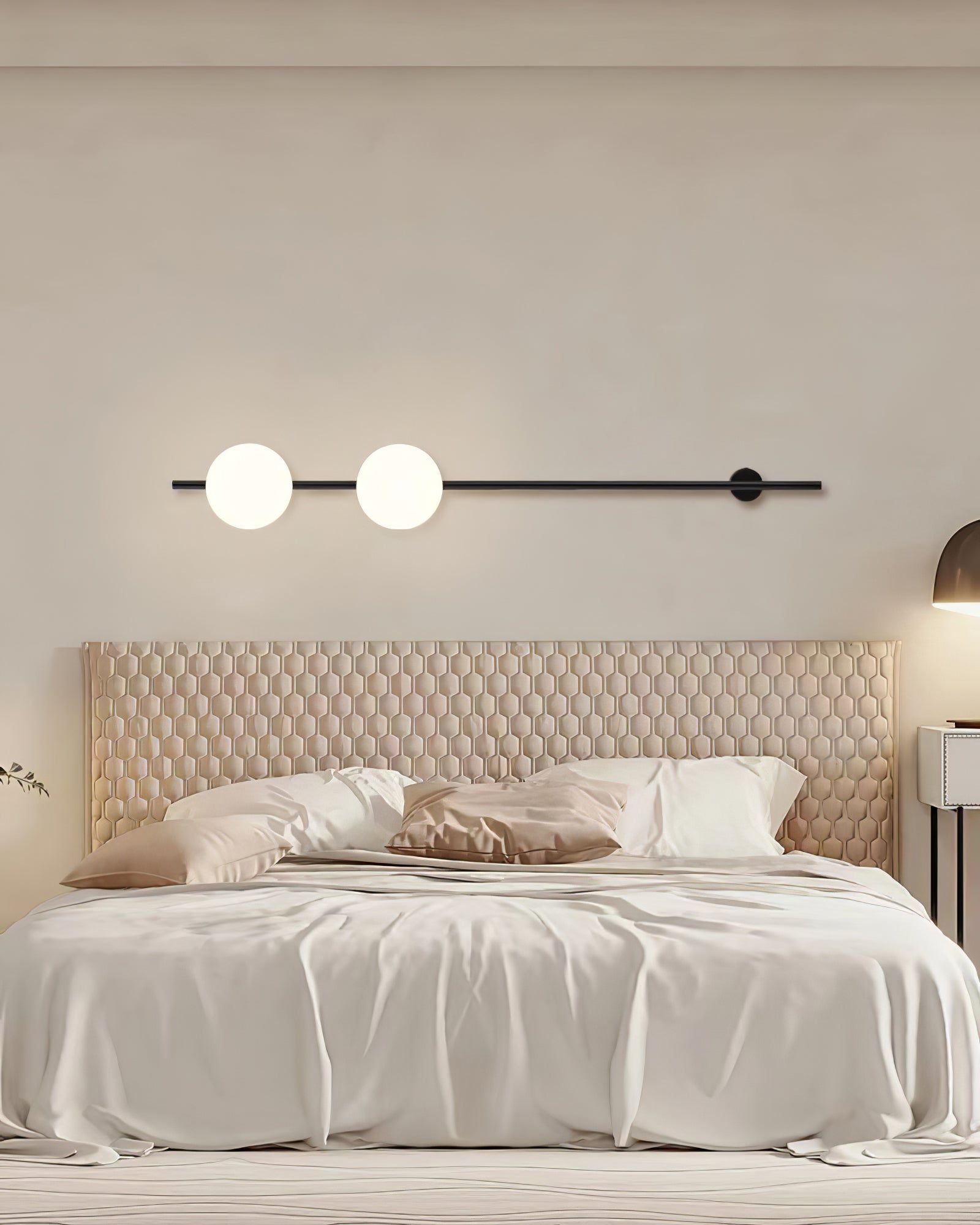 Nerylor Modern Minimalist Glass Wall Light-Neutral Decor