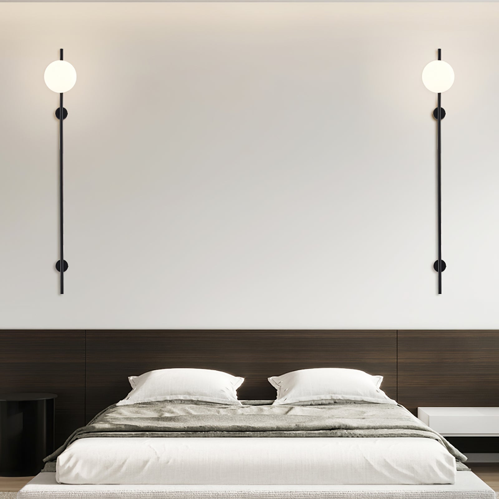 Nerylor Modern Minimalist Glass Wall Light-Neutral Decor