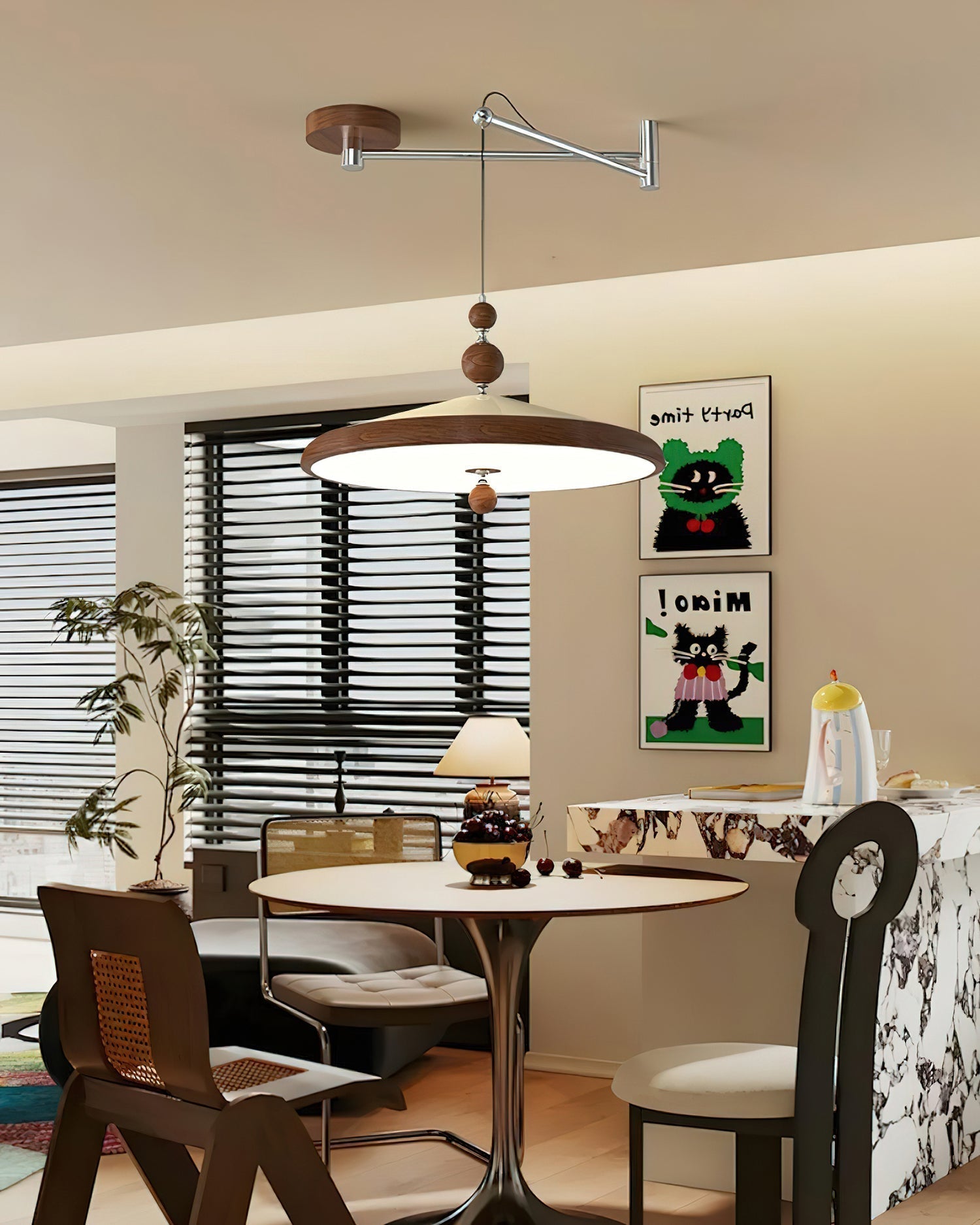 Geyon Adjustable Arm Pendant Lamp