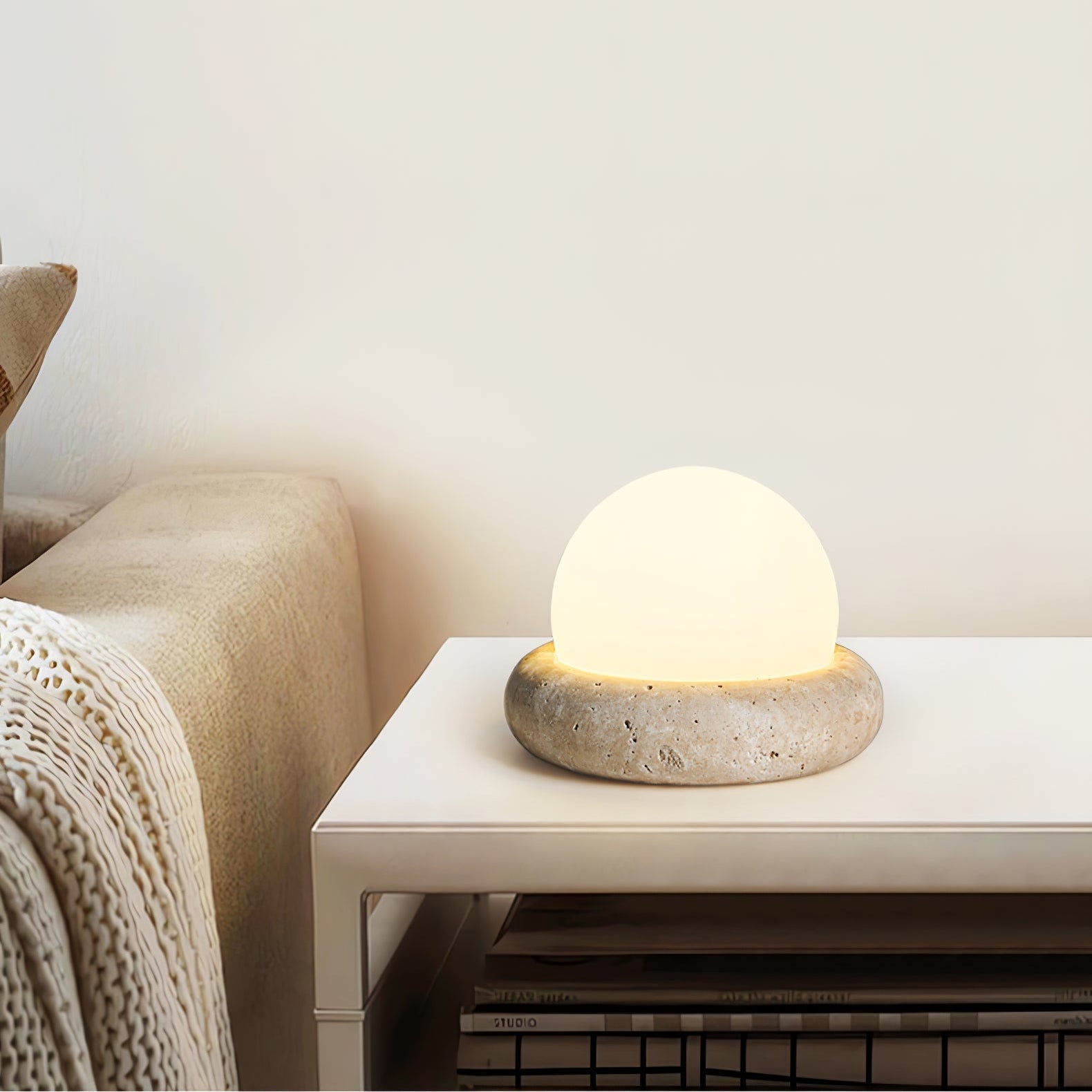 Frys Table Lamp-Neutral Decor