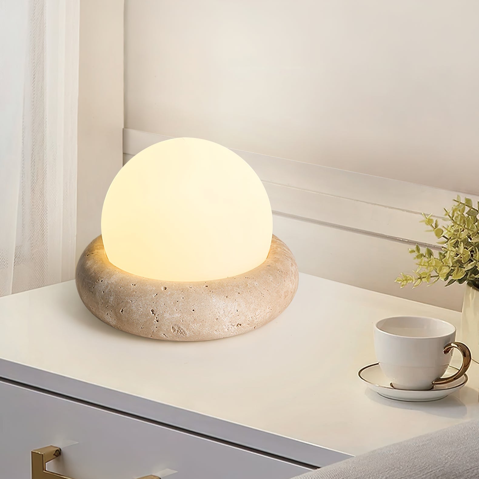 Frys Table Lamp-Neutral Decor