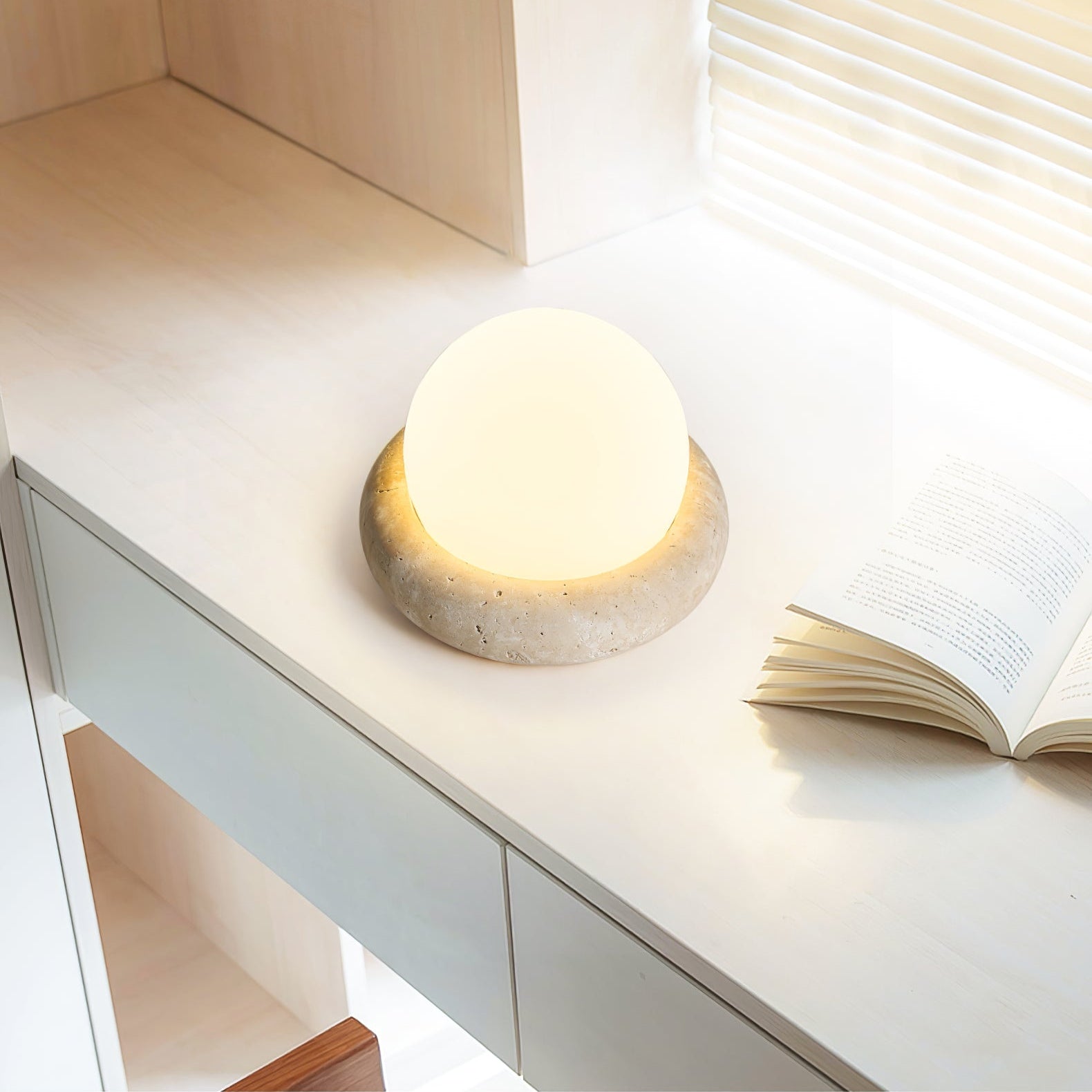 Frys Table Lamp-Neutral Decor