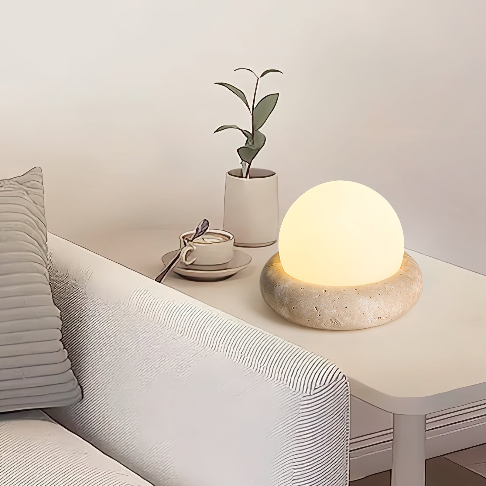 Frys Table Lamp-Neutral Decor