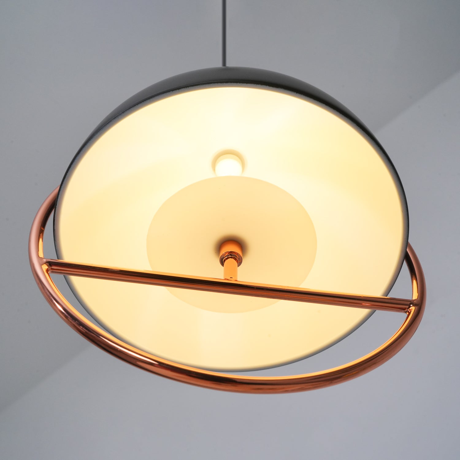 Zephira Steel Classic Pendant Lamp-Neutral Decor