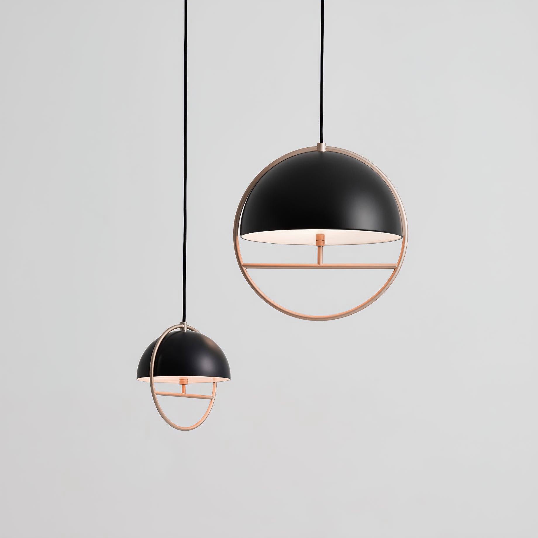 Zephira Steel Classic Pendant Lamp-Neutral Decor