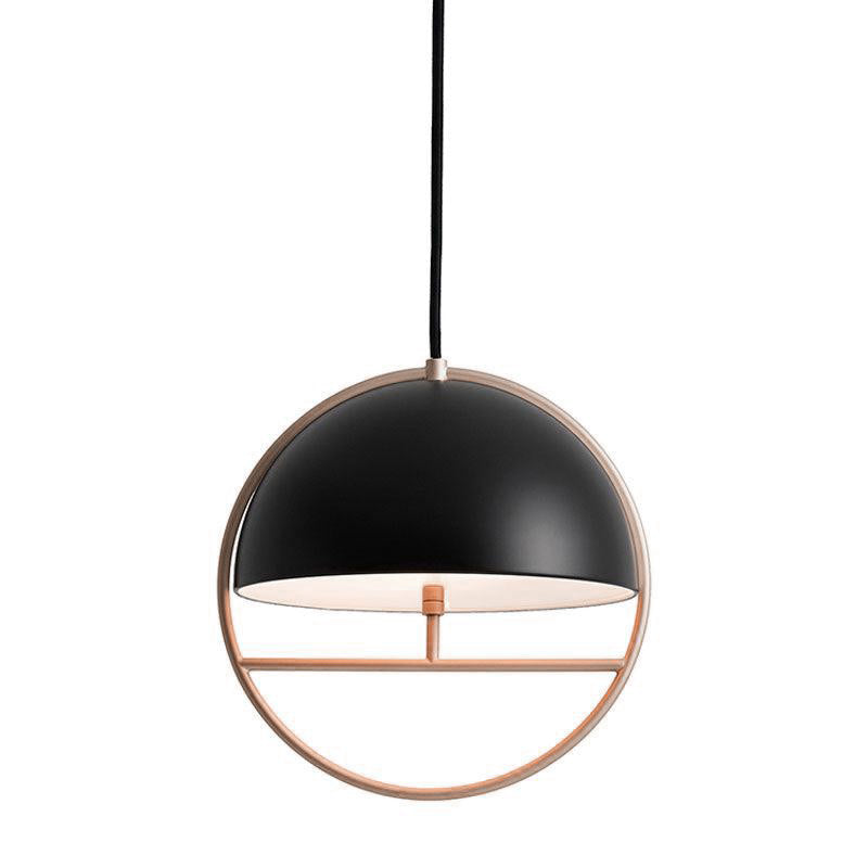 Zephira Steel Classic Pendant Lamp-Neutral Decor