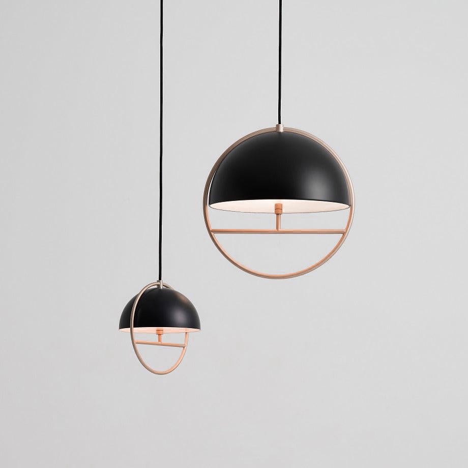 Zephira Steel Classic Pendant Lamp-Neutral Decor