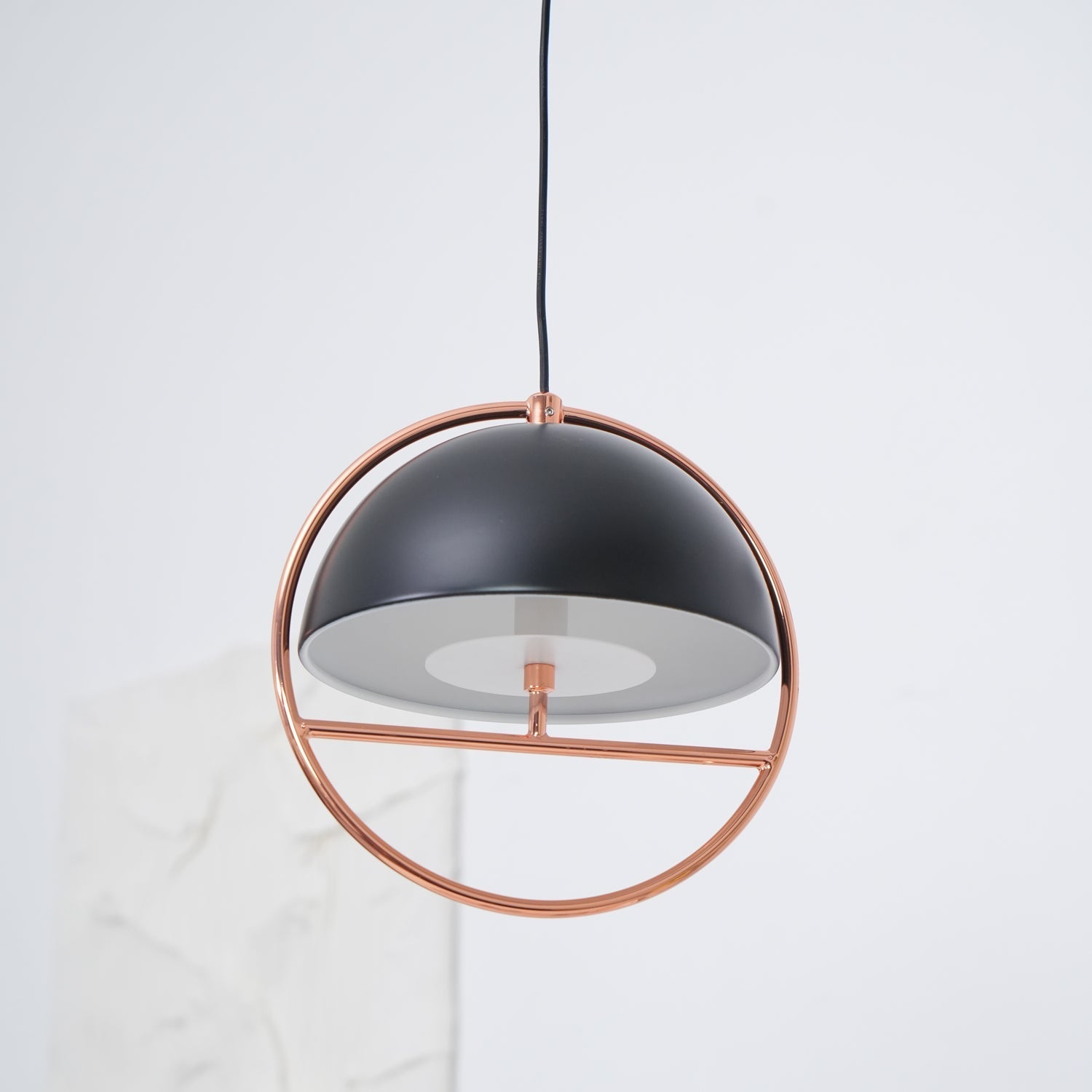 Zephira Steel Classic Pendant Lamp-Neutral Decor