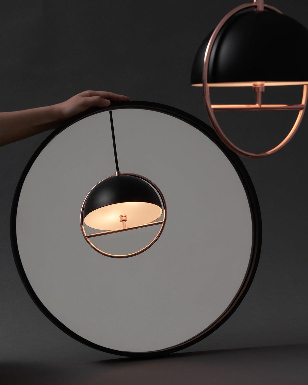 Zephira Steel Classic Pendant Lamp-Neutral Decor