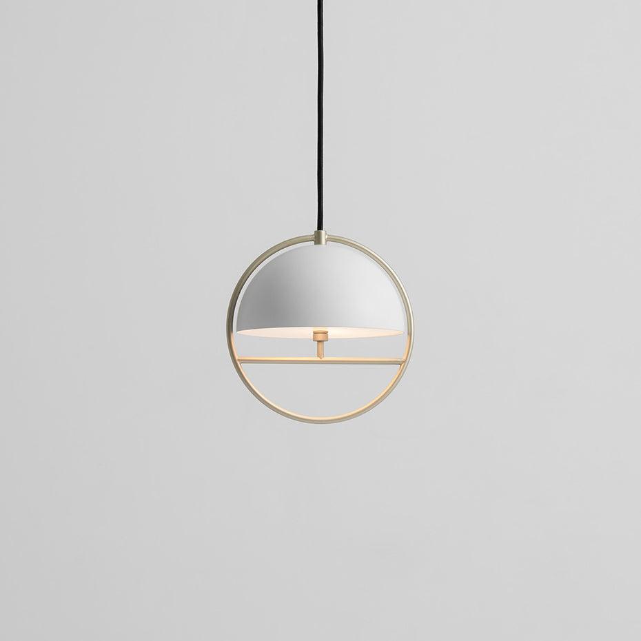 Zephira Steel Classic Pendant Lamp-Neutral Decor