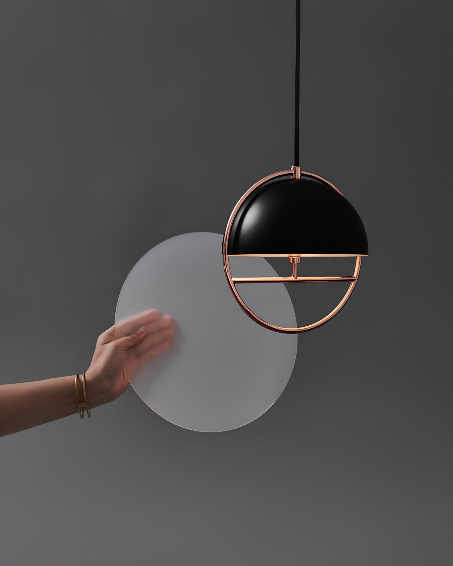 Zephira Steel Classic Pendant Lamp-Neutral Decor