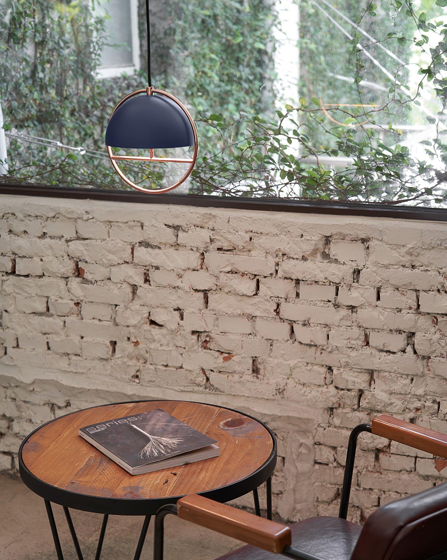 Zephira Steel Classic Pendant Lamp-Neutral Decor