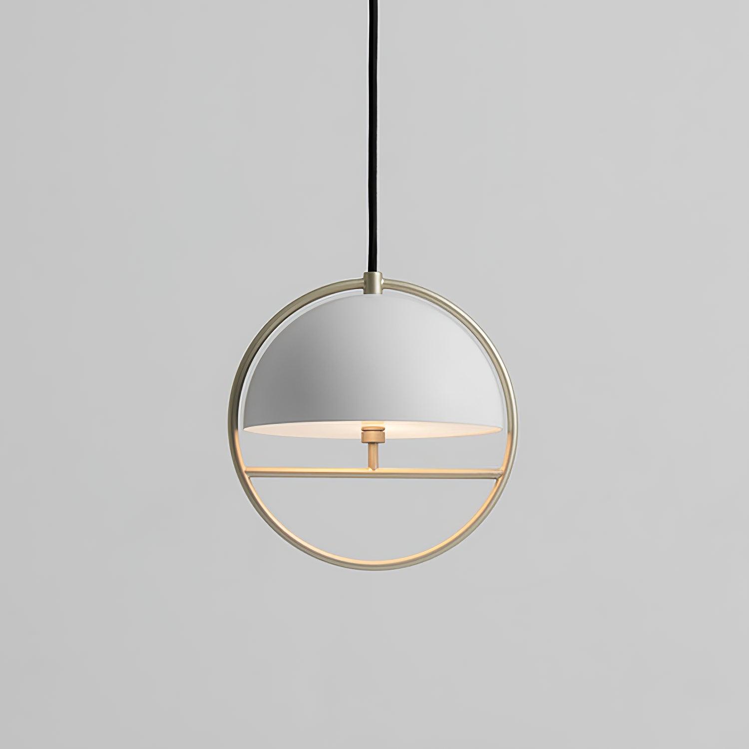 Zephira Steel Classic Pendant Lamp-Neutral Decor