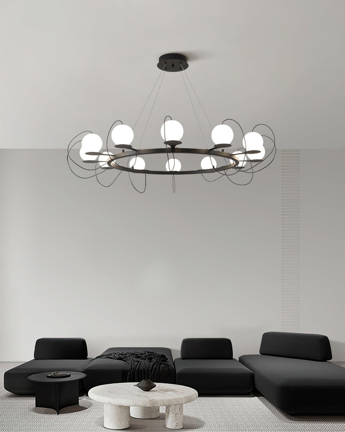 Hubble Bubble Chandelier