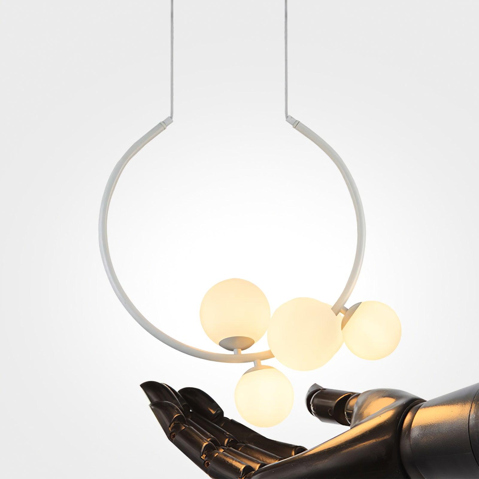 Cosorus Glass Pendant Light-Neutral Decor