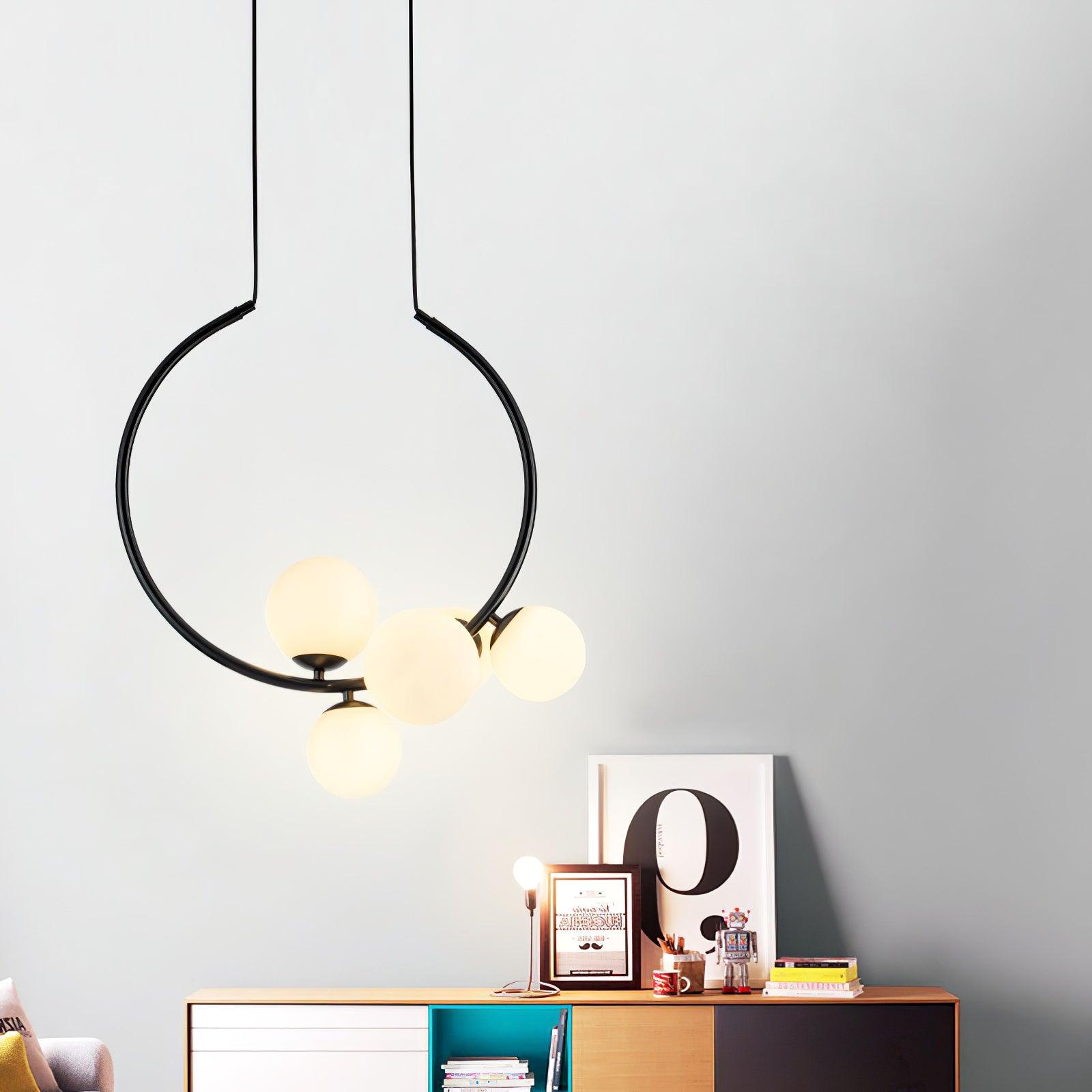 Cosorus Glass Pendant Light-Neutral Decor
