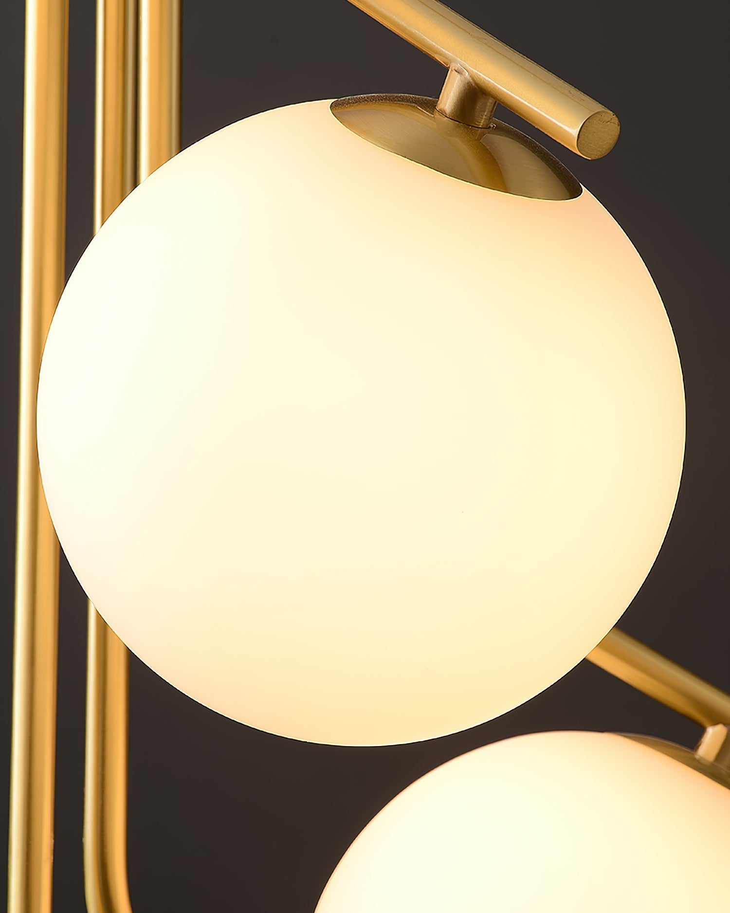 Arox Chandelier Gold Branch Globe LED-Neutral Decor