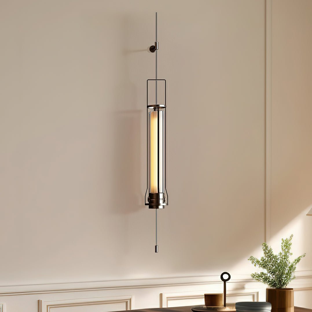 Kocor Modern Minimalist Cylinder Glass Sconce Wall Lamp-Neutral Decor