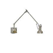 Hudson Workshop Long-Arm Sconce in a chrome finish