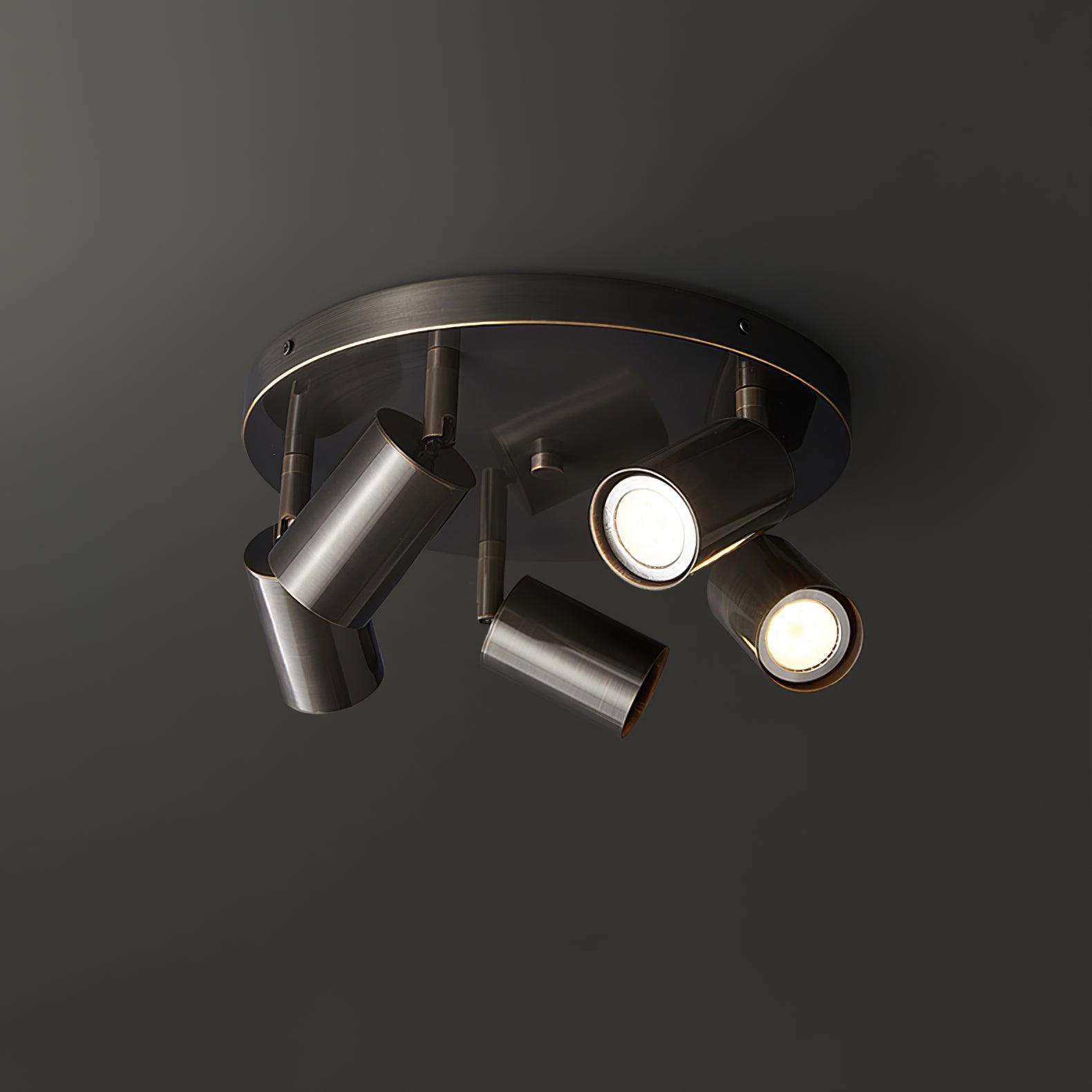 Quin Ceiling Lamp Cylinder Adjustable Contemporary-Neutral Decor
