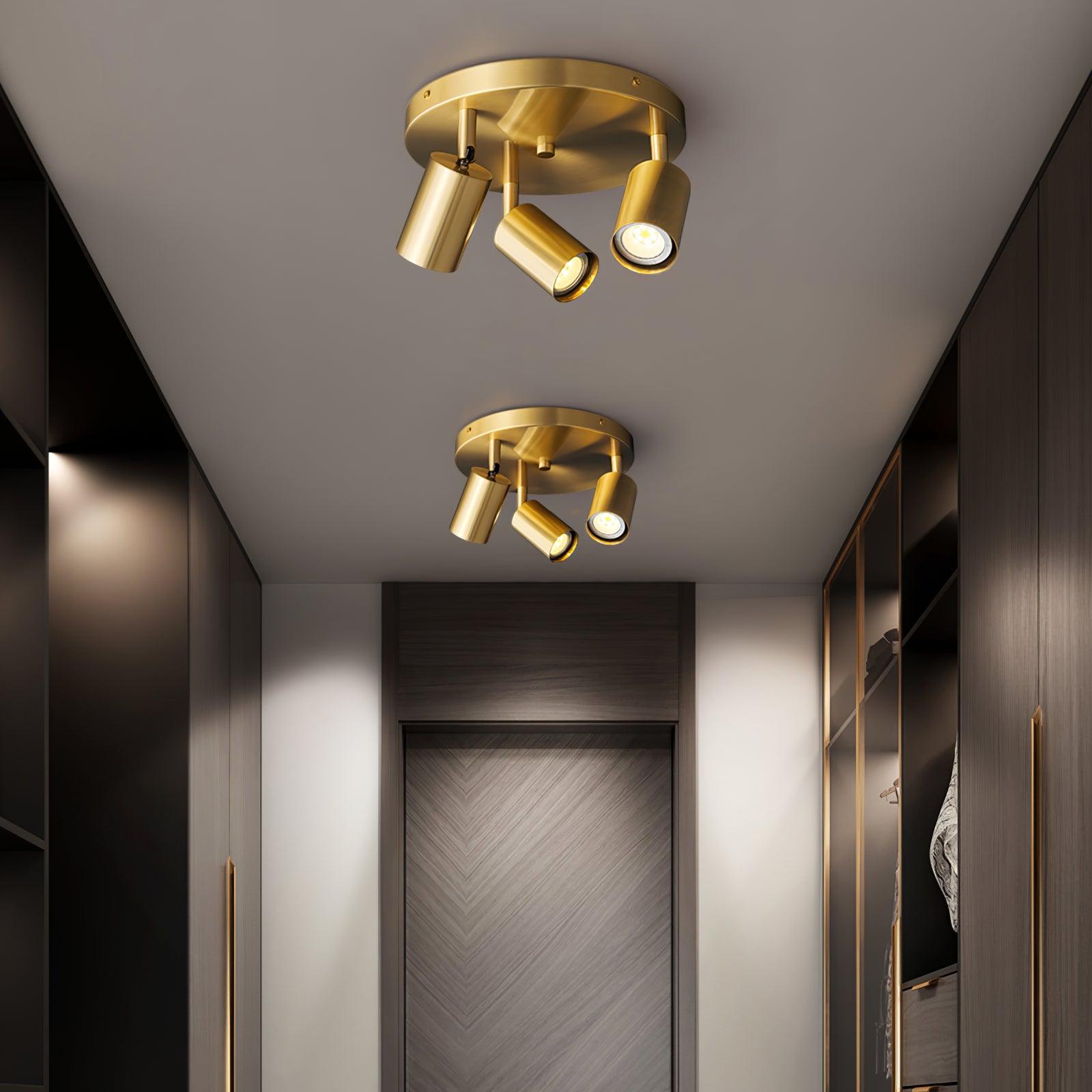 Quin Ceiling Lamp Cylinder Adjustable Contemporary-Neutral Decor