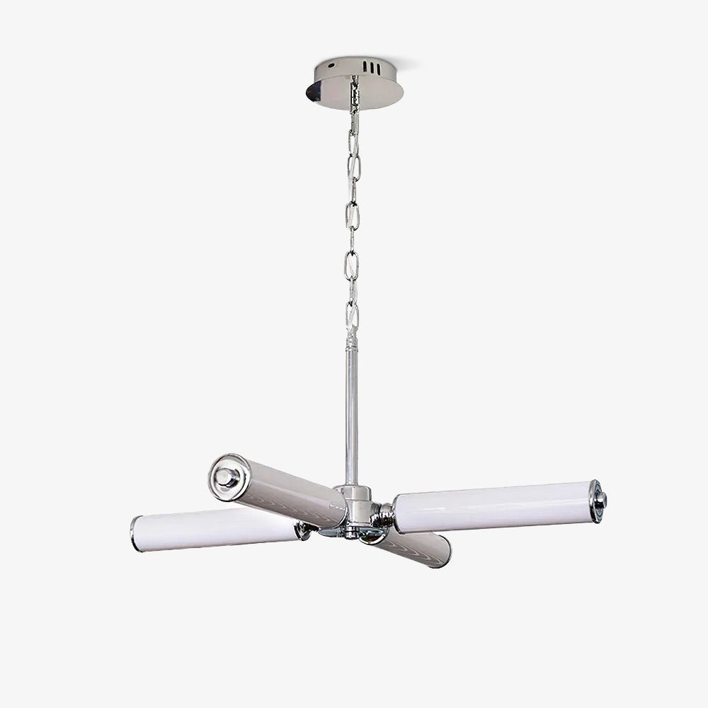 Zoliria Modern Minimalist LED Glass Chandelier-Neutral Decor