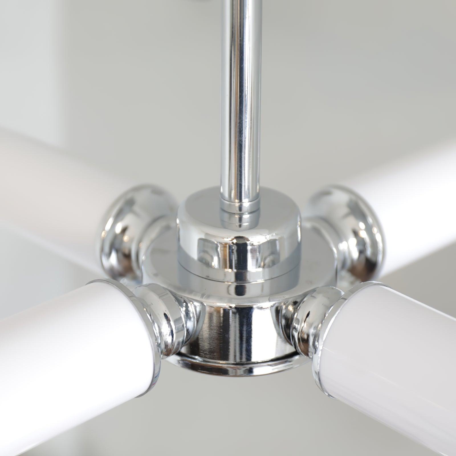 Zoliria Modern Minimalist LED Glass Chandelier-Neutral Decor