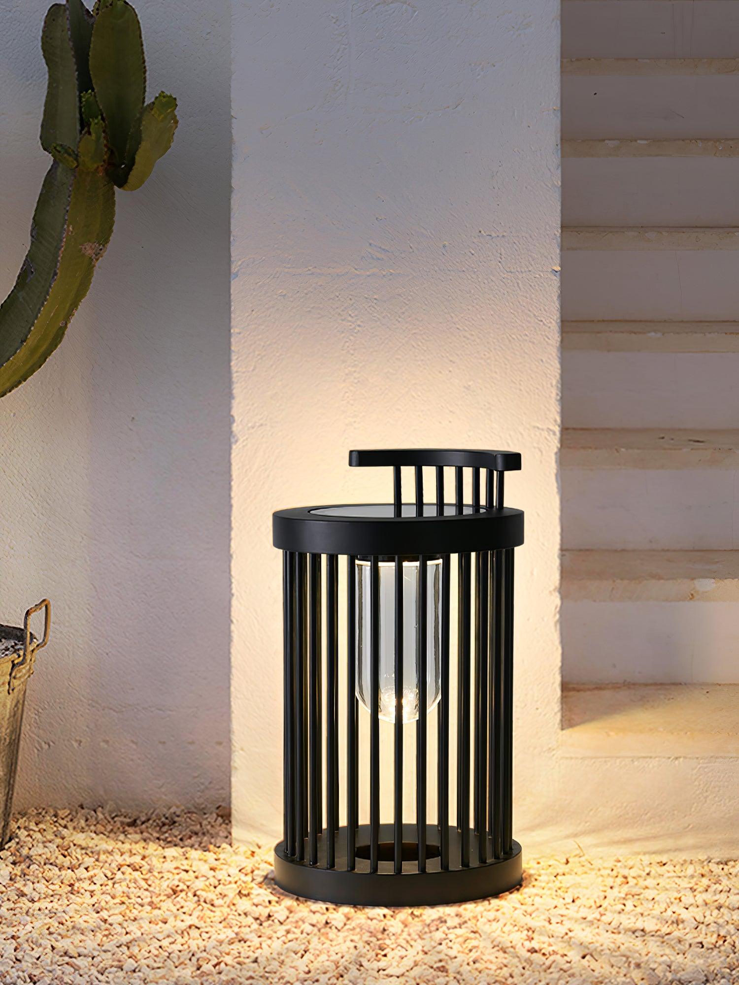 Cage Modern Acrylic Outdoor Light-Neutral Decor