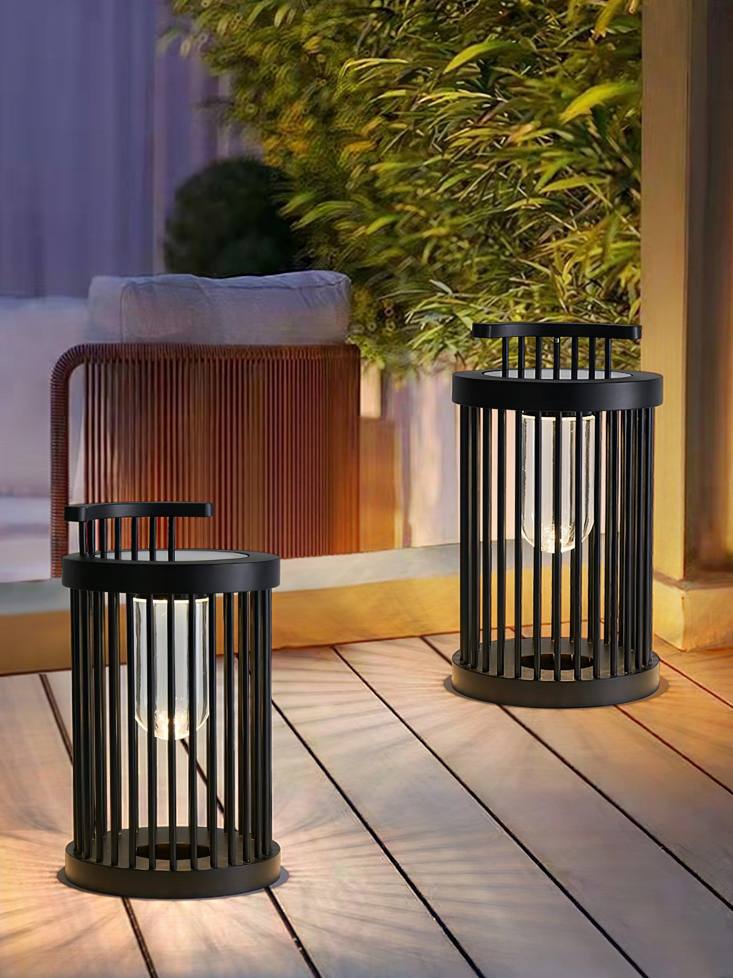 Cage Modern Acrylic Outdoor Light-Neutral Decor