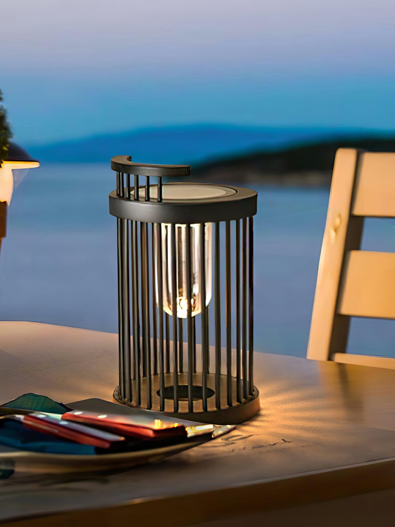 Cage Modern Acrylic Outdoor Light-Neutral Decor