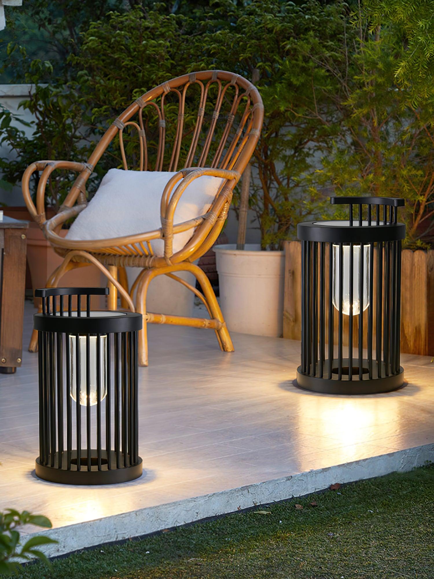 Cage Modern Acrylic Outdoor Light-Neutral Decor