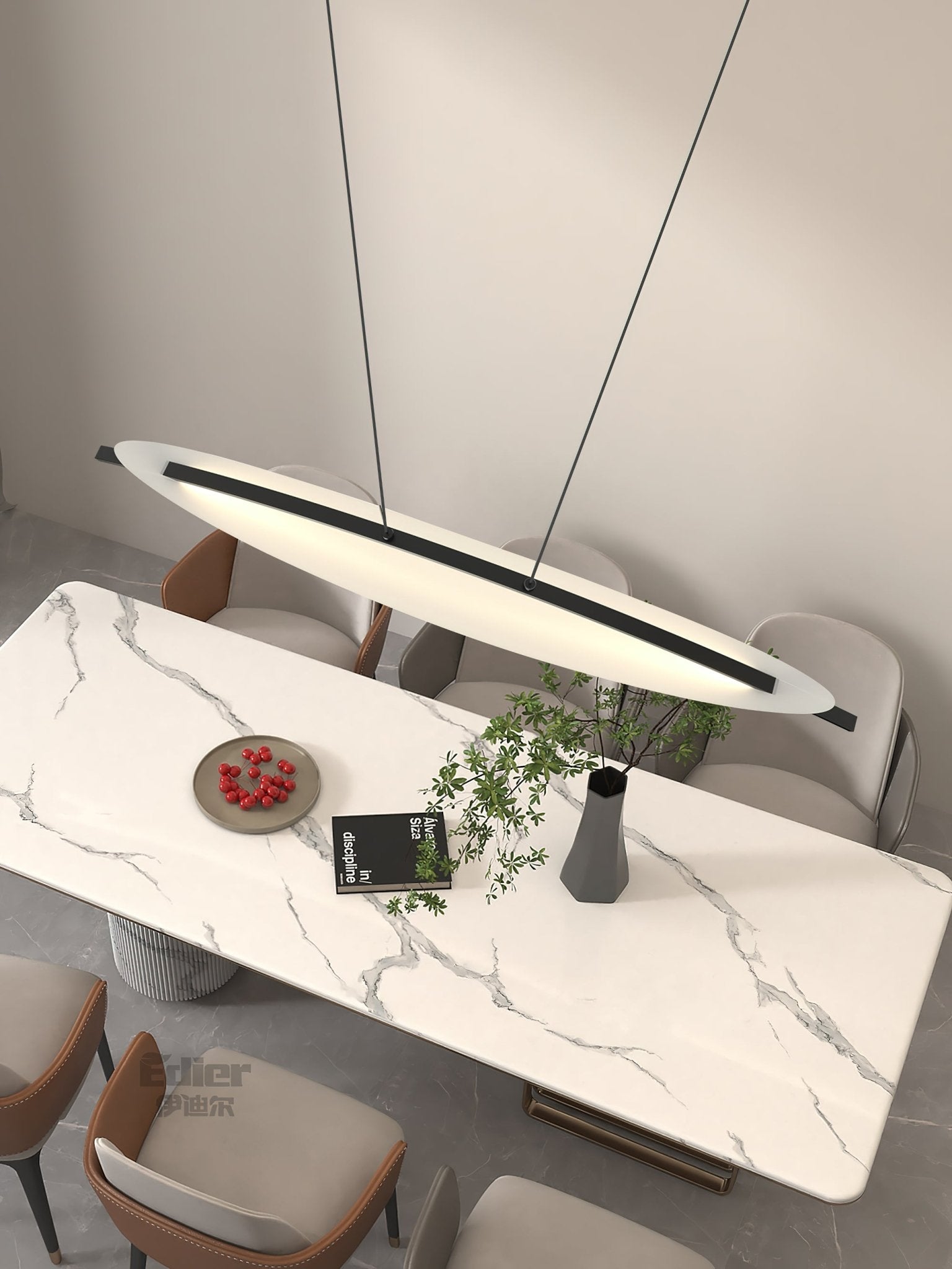 Henry Minimalist Pendant Light-Neutral Decor