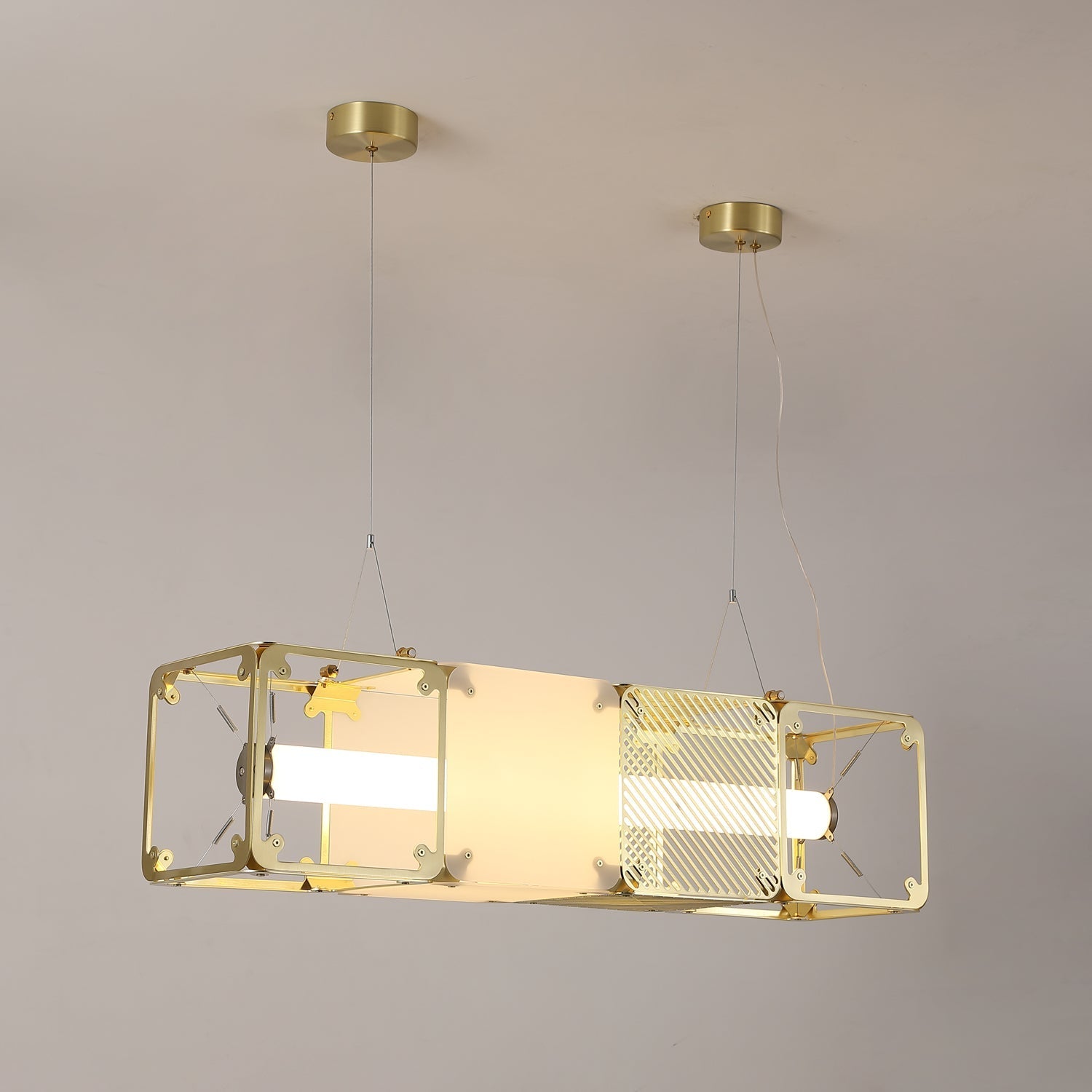 Atheor Premium Nordic Art Brass Pendant Lamp-Neutral Decor