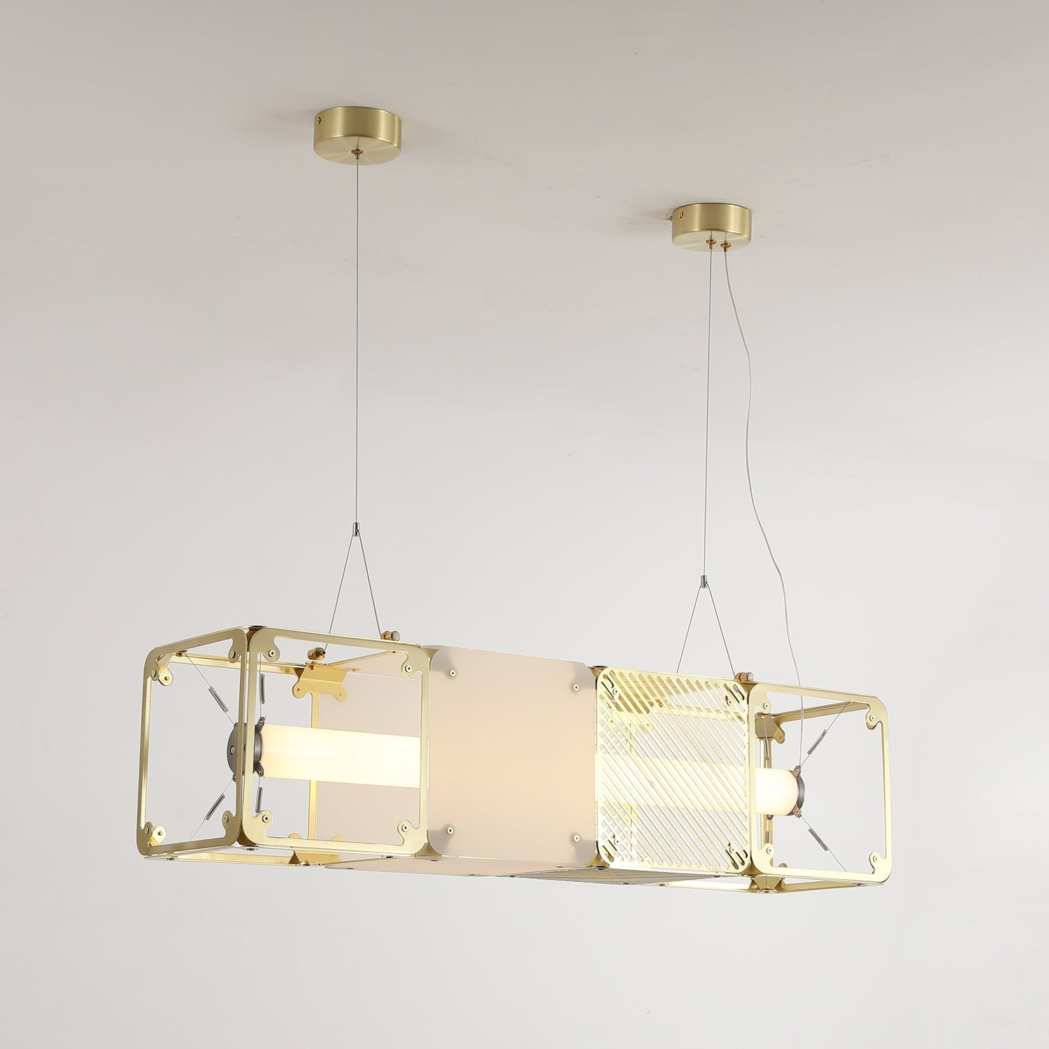 Atheor Premium Nordic Art Brass Pendant Lamp-Neutral Decor