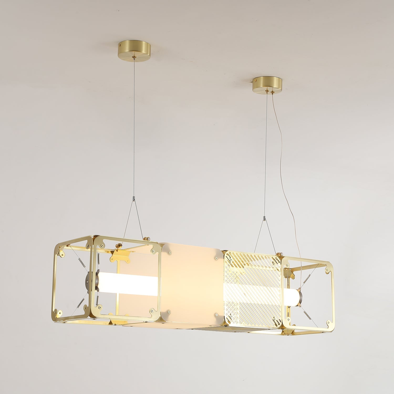 Atheor Premium Nordic Art Brass Pendant Lamp-Neutral Decor